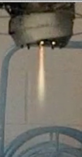 Ignition of the 5 lbf engine